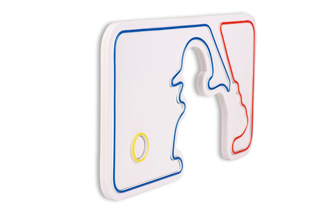 Baseball Pitcher Led Neon Wall Decor, MLB Baseball Sign