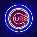 Chicago Cubs UBS Baseball Logo Neon_Signs